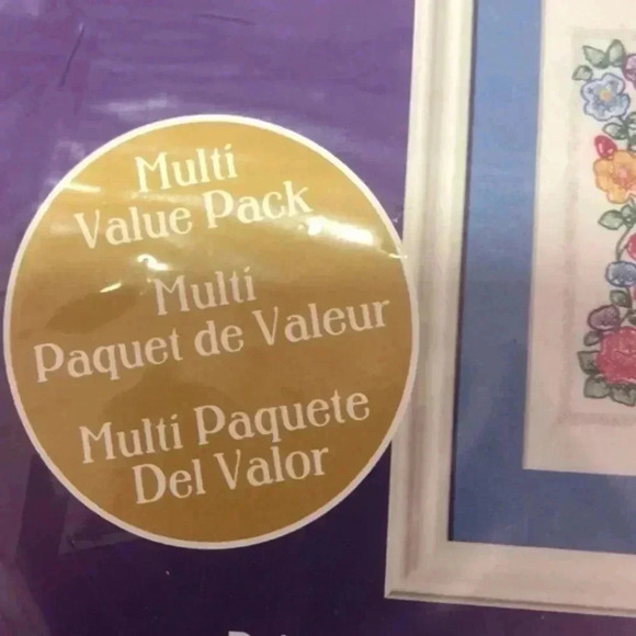 Plaid Bucilla words to live by stamped cross stitch 3 pack - Picture 5 of 11